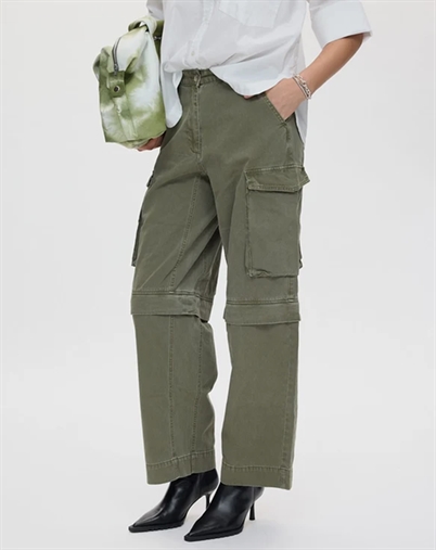 Rabens Saloner - Frema Canvas Cargo Hose - Washed Sage